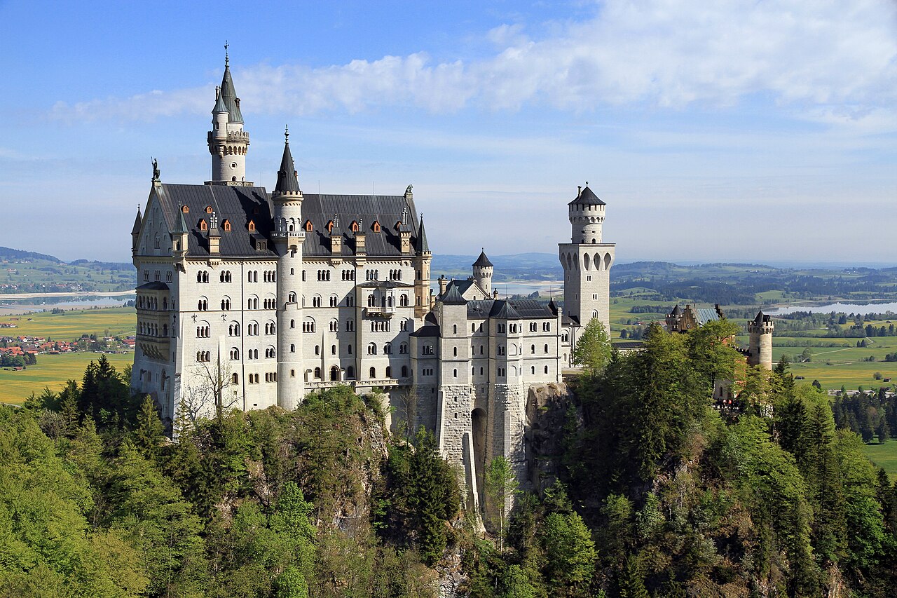 Neuschwanstein from Marienbrücke